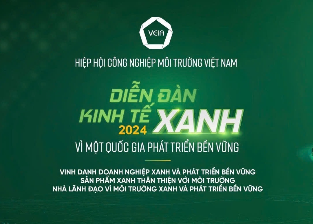 Mời tham dự chương trình "Diễn đàn Kinh tế xanh vì một Quốc gia phát triển bền vững năm 2024"